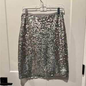 Sequin Pencil Skirt